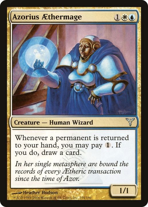 Azorius Aethermage in the group Magic the Gathering / Types / Colors / Multicolors / U, W at Proxyprinters.com (39239)