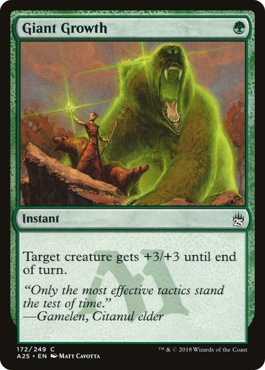 Giant Growth in the group Magic the Gathering / Types / Colors / Green at Proxyprinters.com (39251)