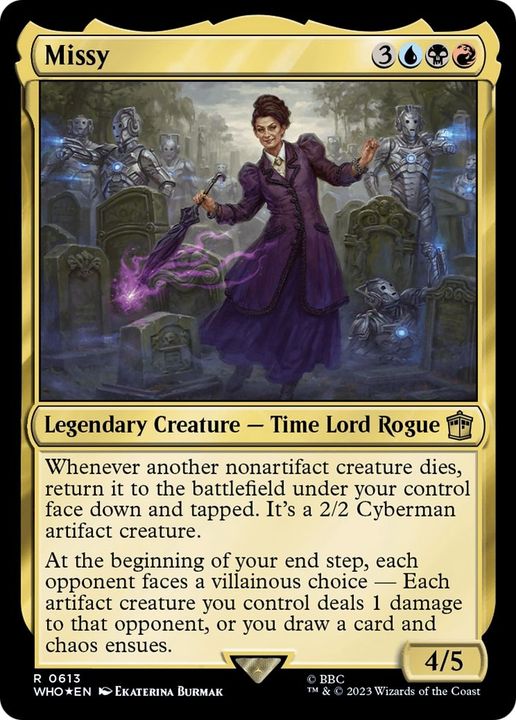 Missy in the group Magic the Gathering / Sets / Doctor Who at Proxyprinters.com (39269)