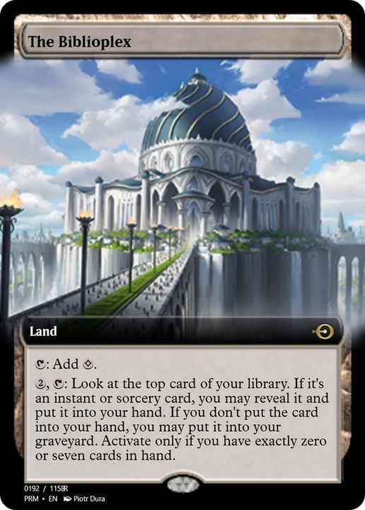 The Biblioplex in the group Magic the Gathering / Types / Colors / Colorless at Proxyprinters.com (39270)