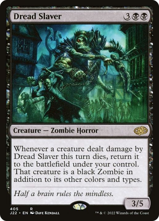 Dread Slaver in the group Magic the Gathering / Types / Creatures / Zombie at Proxyprinters.com (39272)