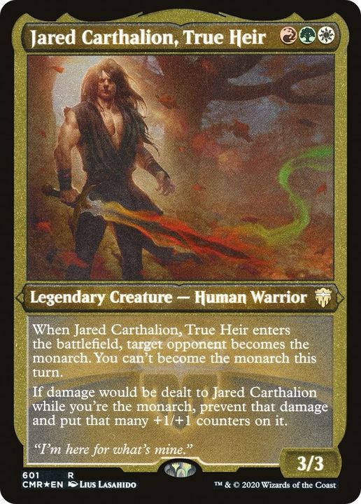 Jared Carthalion, True Heir in the group Magic the Gathering / Sets / Commander Legends at Proxyprinters.com (39288)