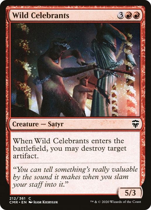 Wild Celebrants in the group Magic the Gathering / Sets / Commander Legends at Proxyprinters.com (39308)