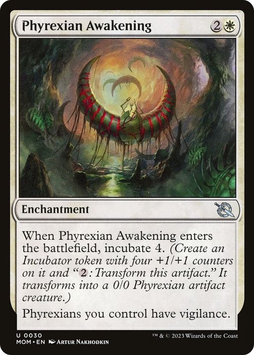 Phyrexian Awakening in the group Magic the Gathering / Types / Enchantment / Enchantment at Proxyprinters.com (39309)