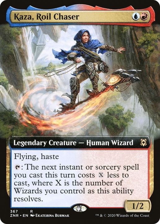 Kaza, Roil Chaser in the group Magic the Gathering / Sets / Zendikar Rising at Proxyprinters.com (39310)