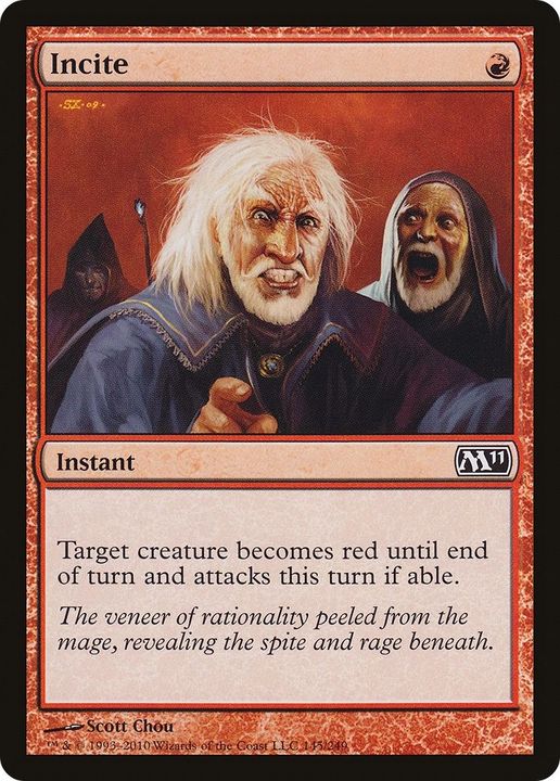 Incite in the group Magic the Gathering / Types / Colors / Red at Proxyprinters.com (39315)