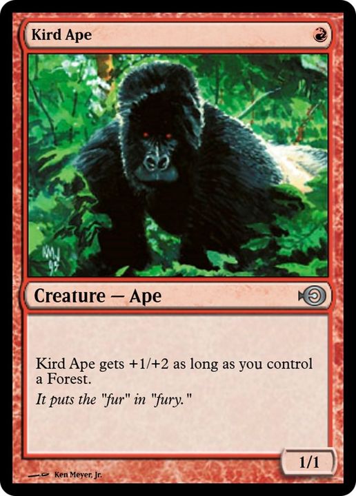 Kird Ape in the group Magic the Gathering / Types / Colors / Red at Proxyprinters.com (39318)