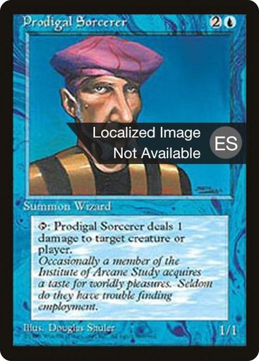 Prodigal Sorcerer in the group Magic the Gathering / Sets / Fourth Edition Foreign Black Border at Proxyprinters.com (3933)