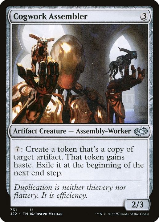 Cogwork Assembler in the group Magic the Gathering / Types / Colors / Colorless at Proxyprinters.com (39341)