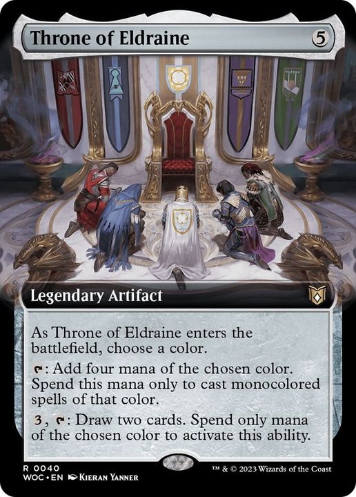 Throne of Eldraine in the group Magic the Gathering / Types / Artifacts / Legendary Artifact at Proxyprinters.com (39347)