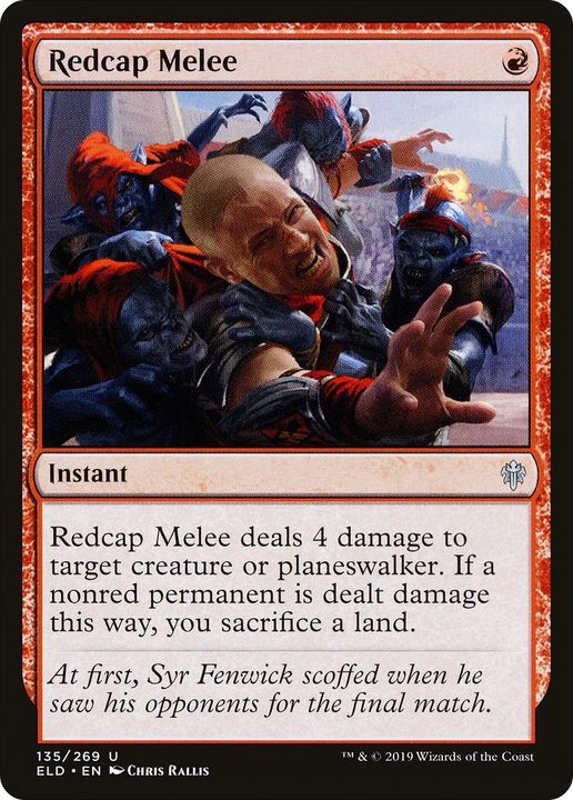 Redcap Melee in the group Magic the Gathering / Types / Colors / Red at Proxyprinters.com (39371)