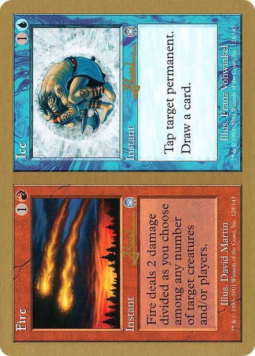 Fire // Ice in the group Magic the Gathering / Sets / World Championship Decks 2001 at Proxyprinters.com (3939)