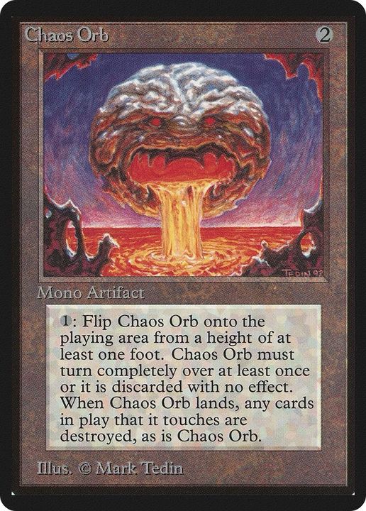 Chaos Orb in the group Magic the Gathering / Types / Artifacts / Artifact at Proxyprinters.com (39403)