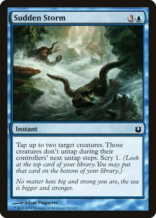 Sudden Storm in the group Magic the Gathering / Types / Colors / Blue at Proxyprinters.com (39412)