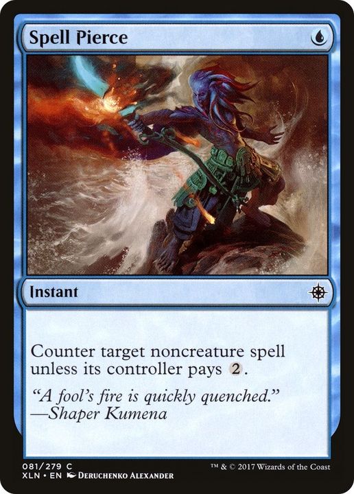 Spell Pierce in the group Magic the Gathering / Types / Colors / Blue at Proxyprinters.com (39422)