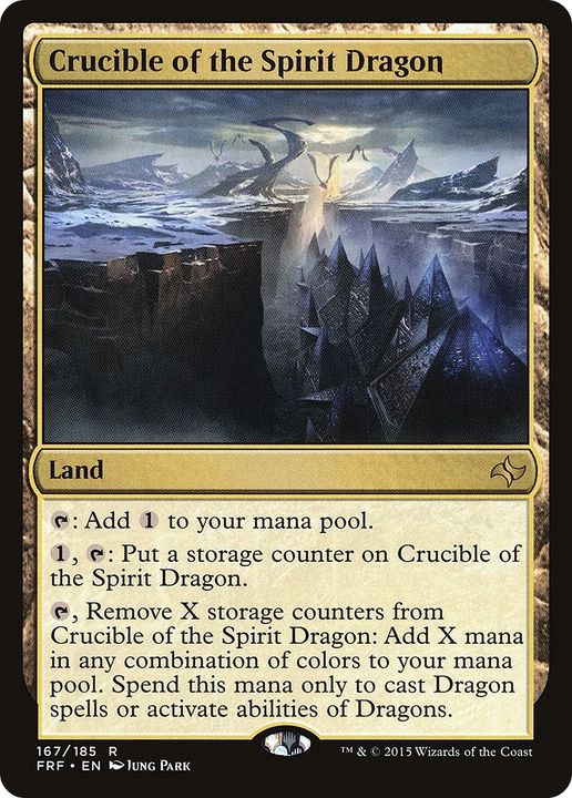 Crucible of the Spirit Dragon in the group Magic the Gathering / Sets / Fate Reforged at Proxyprinters.com (39423)