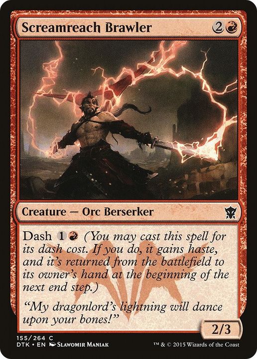 Screamreach Brawler in the group Magic the Gathering / Sets / Dragons of Tarkir at Proxyprinters.com (39436)