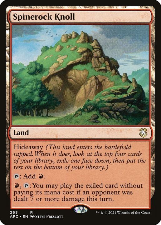 Spinerock Knoll in the group Magic the Gathering / Types / Colors / Colorless at Proxyprinters.com (39437)