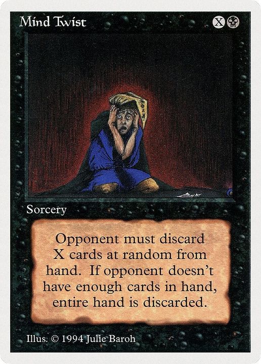 Mind Twist in the group Magic the Gathering / Types / Colors / Black at Proxyprinters.com (39449)