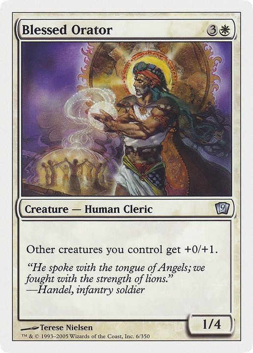 Blessed Orator in the group Magic the Gathering / Sets / Ninth Edition at Proxyprinters.com (39451)