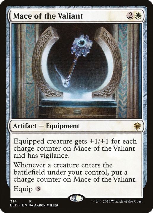 Mace of the Valiant in the group Magic the Gathering / Sets / Throne of Eldraine at Proxyprinters.com (39476)