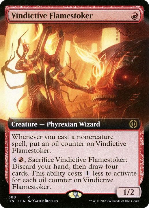 Vindictive Flamestoker in the group Magic the Gathering / Types / Creatures / Wizard at Proxyprinters.com (39494)