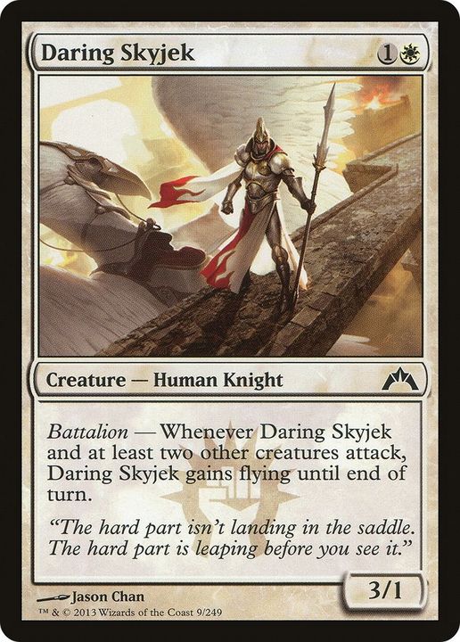 Daring Skyjek in the group Magic the Gathering / Types / Creatures / Human at Proxyprinters.com (39496)