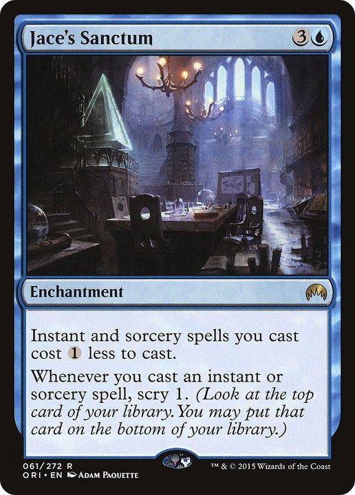 Jace's Sanctum in the group Magic the Gathering / Types / Enchantment / Enchantment at Proxyprinters.com (39532)