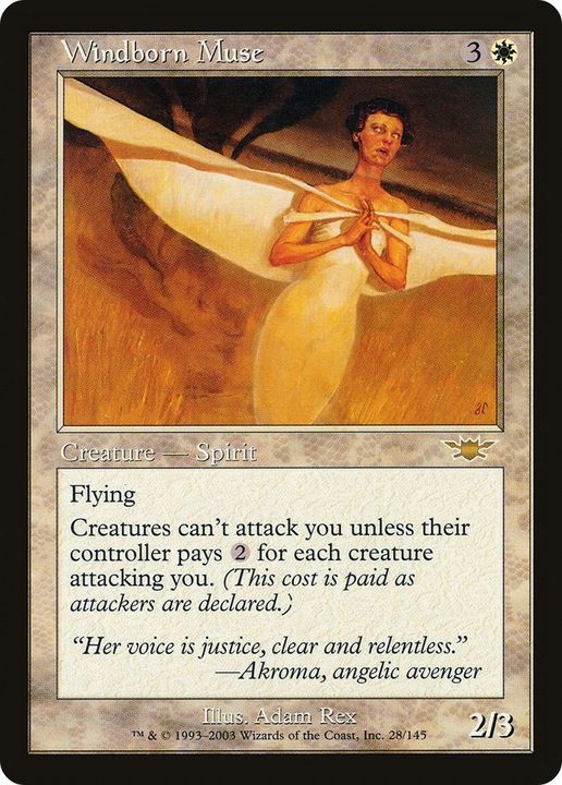 Windborn Muse in the group Magic the Gathering / Types / Colors / White at Proxyprinters.com (39543)