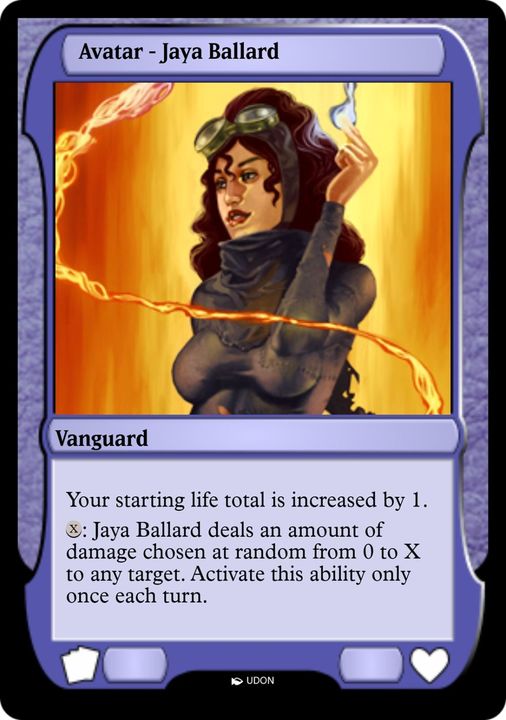 Jaya Ballard Avatar in the group Magic the Gathering / Types / Colors / Colorless at Proxyprinters.com (39559)