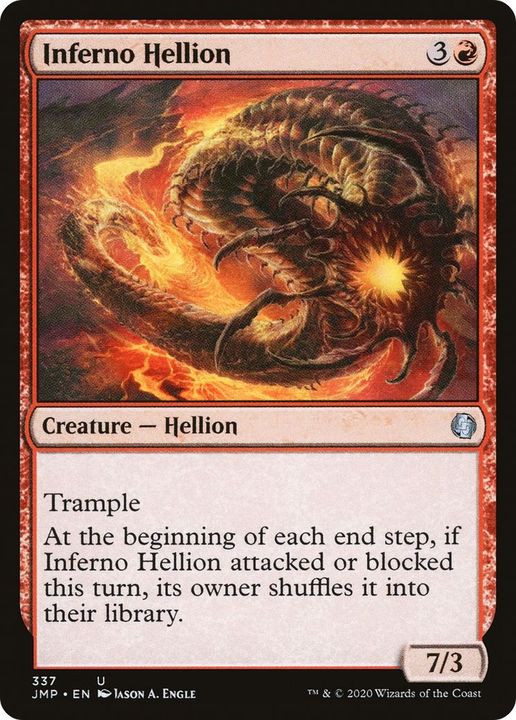 Inferno Hellion in the group Magic the Gathering / Types / Colors / Red at Proxyprinters.com (39571)