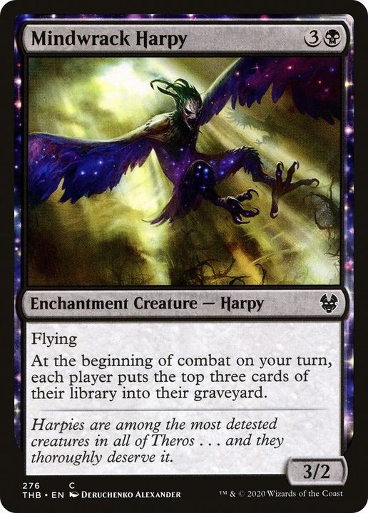 Mindwrack Harpy in the group Magic the Gathering / Sets / Theros Beyond Death at Proxyprinters.com (39575)