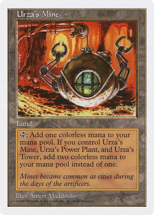 Urza's Mine in the group Magic the Gathering / Sets / Fifth Edition at Proxyprinters.com (39593)