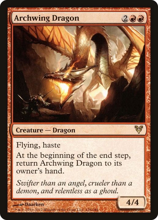 Archwing Dragon in the group Magic the Gathering / Sets / Avacyn Restored at Proxyprinters.com (39600)