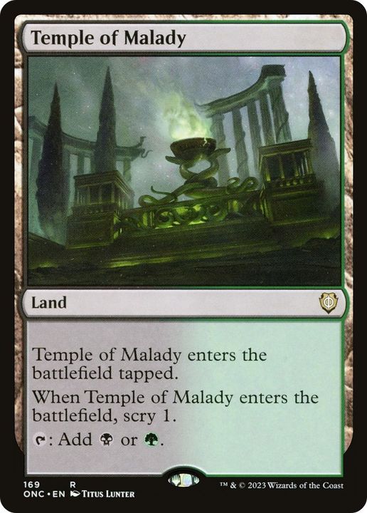 Temple of Malady in the group Magic the Gathering / Types / Colors / Colorless at Proxyprinters.com (39624)