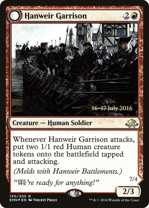 Hanweir Garrison in the group Magic the Gathering / Sets / Eldritch Moon Promos at Proxyprinters.com (39626)