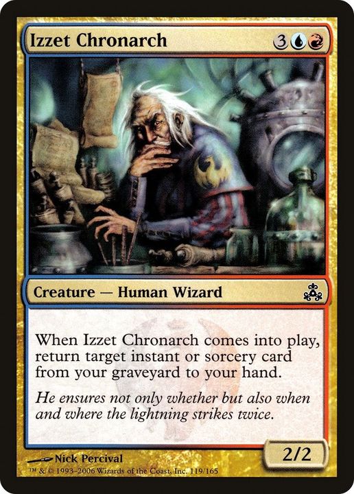 Izzet Chronarch in the group Magic the Gathering / Sets / Guildpact at Proxyprinters.com (39629)