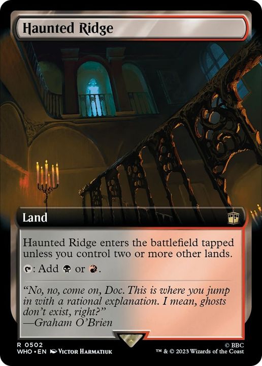 Haunted Ridge in the group Magic the Gathering / Sets / Doctor Who at Proxyprinters.com (39630)