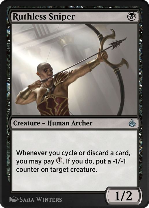 Ruthless Sniper in the group Magic the Gathering / Sets / Amonkhet Remastered at Proxyprinters.com (39633)