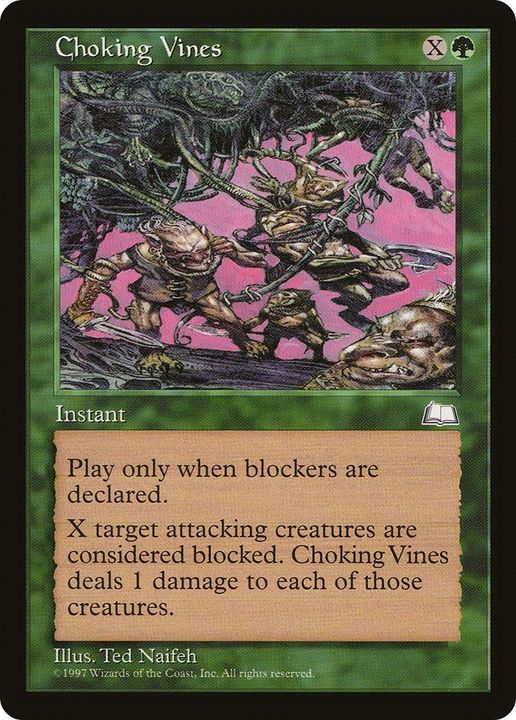 Choking Vines in the group Magic the Gathering / Types / Colors / Green at Proxyprinters.com (39710)