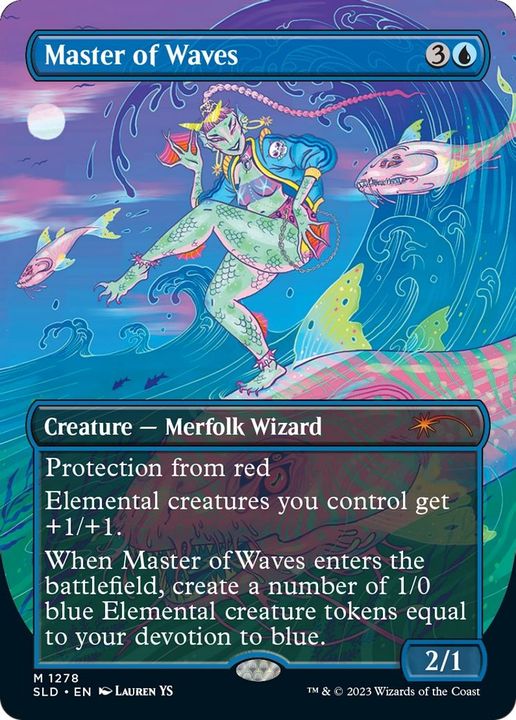 Master of Waves in the group Magic the Gathering / Types / Creatures / Wizard at Proxyprinters.com (39718)