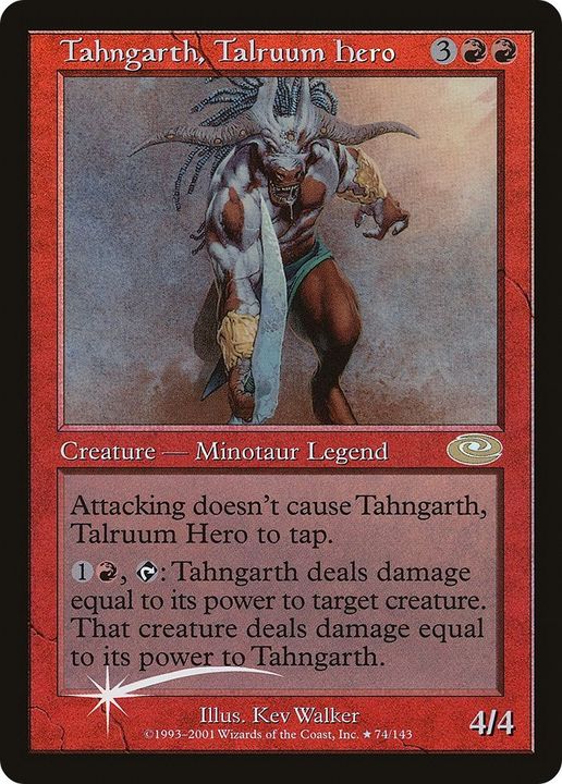 Tahngarth, Talruum Hero in the group Magic the Gathering / Sets / Planeshift at Proxyprinters.com (39743)