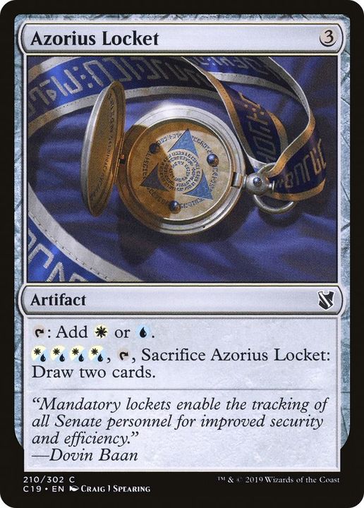 Azorius Locket in the group Advanced search at Proxyprinters.com (39744)