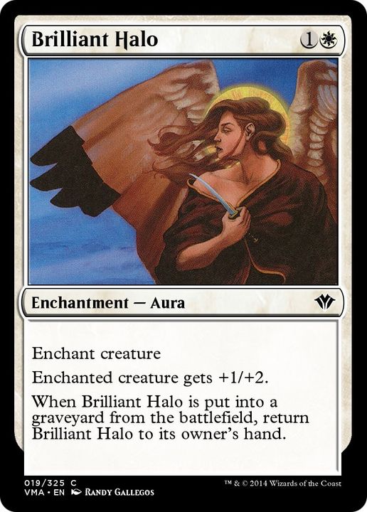 Brilliant Halo in the group Magic the Gathering / Types / Colors / White at Proxyprinters.com (39771)