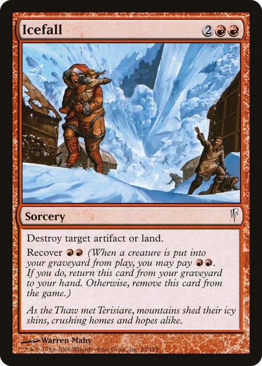 Icefall in the group Magic the Gathering / Types / Colors / Red at Proxyprinters.com (39779)