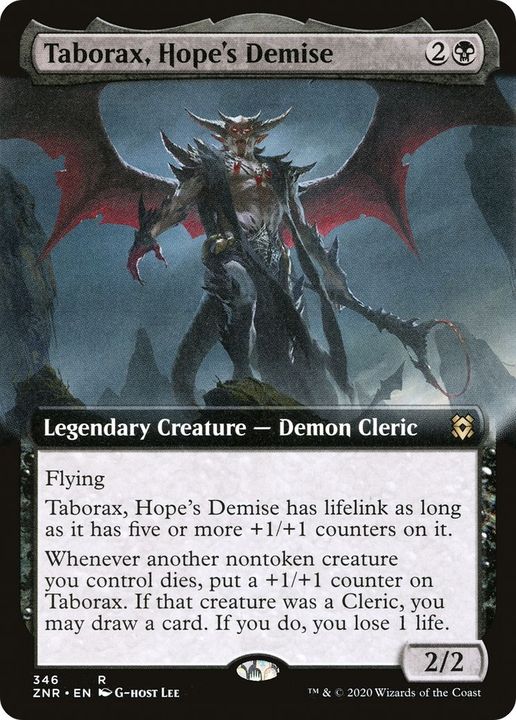 Taborax, Hope's Demise in the group Magic the Gathering / Sets / Zendikar Rising at Proxyprinters.com (39791)