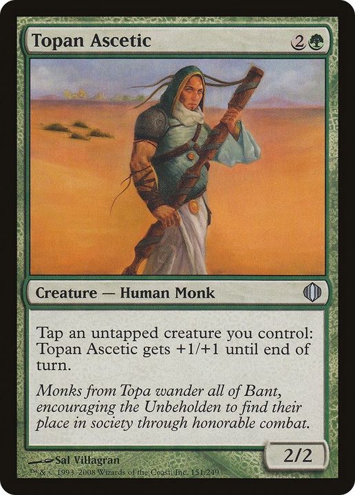 Topan Ascetic in the group Magic the Gathering / Types / Creatures / Human at Proxyprinters.com (39801)