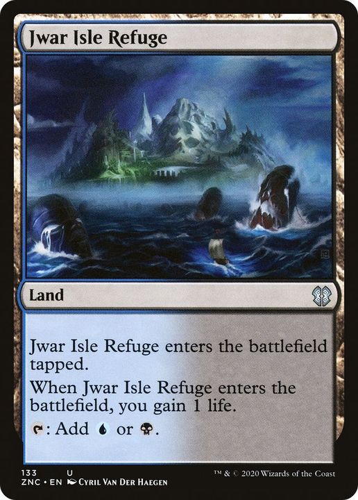 Jwar Isle Refuge in the group Magic the Gathering / Sets / Zendikar Rising Commander at Proxyprinters.com (39809)