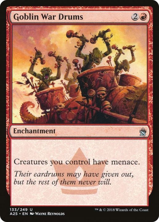 Goblin War Drums in the group Magic the Gathering / Types / Enchantment / Enchantment at Proxyprinters.com (39818)