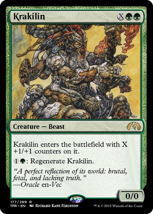 Krakilin in the group Magic the Gathering / Types / Colors / Green at Proxyprinters.com (39821)